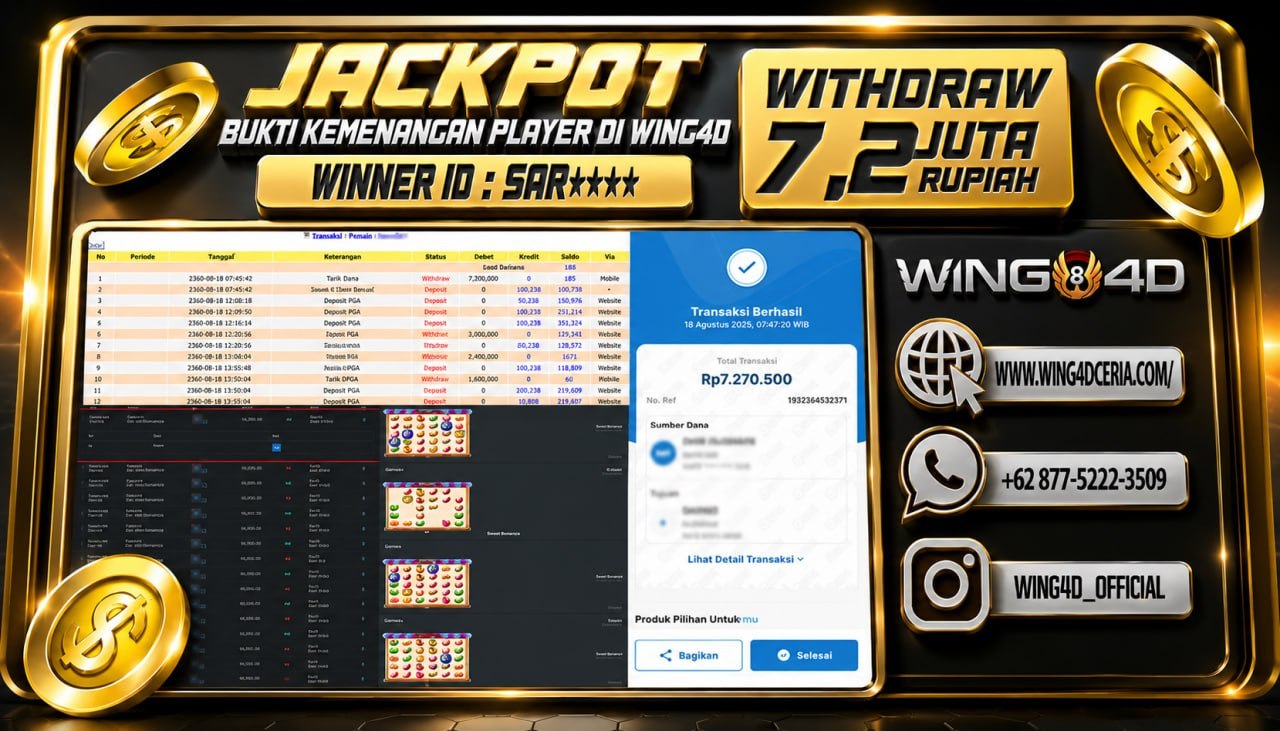 Prediksi WING4D | Prediksi dan RTP Jitu Situs WING4D