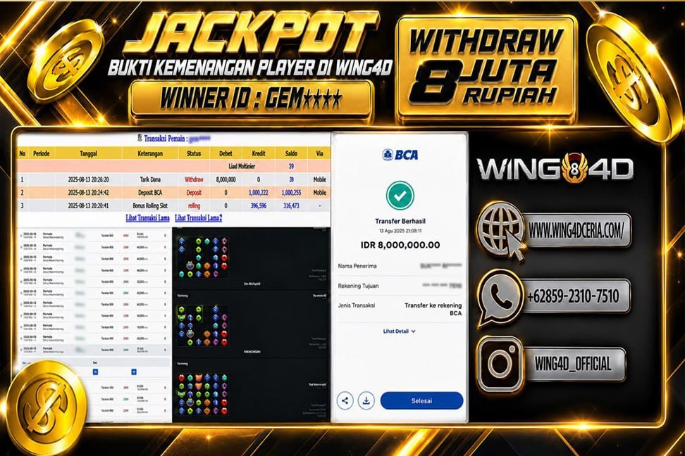 Prediksi WING4D | Prediksi dan RTP Jitu Situs WING4D
